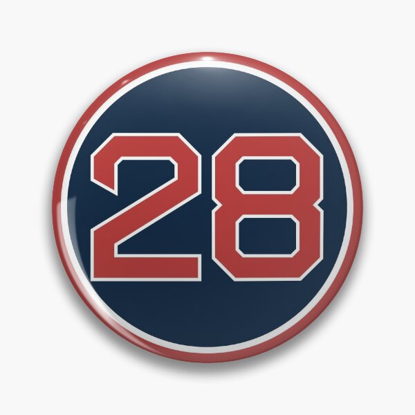 Item preview, JD Martinez #28 Jersey Number designed and sold by StickBall.