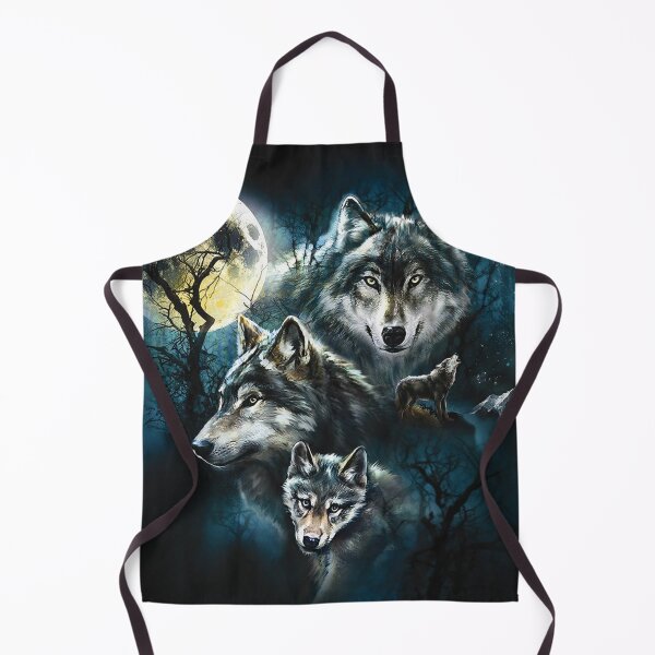 Item preview, Four Wolves Howling And The Moon designed and sold by Christel-Nicol.