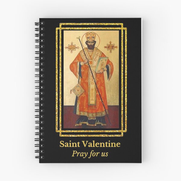 Item preview, Saint Valentine Pray For Us Valentines Day Gift designed and sold by Ivy Pro.