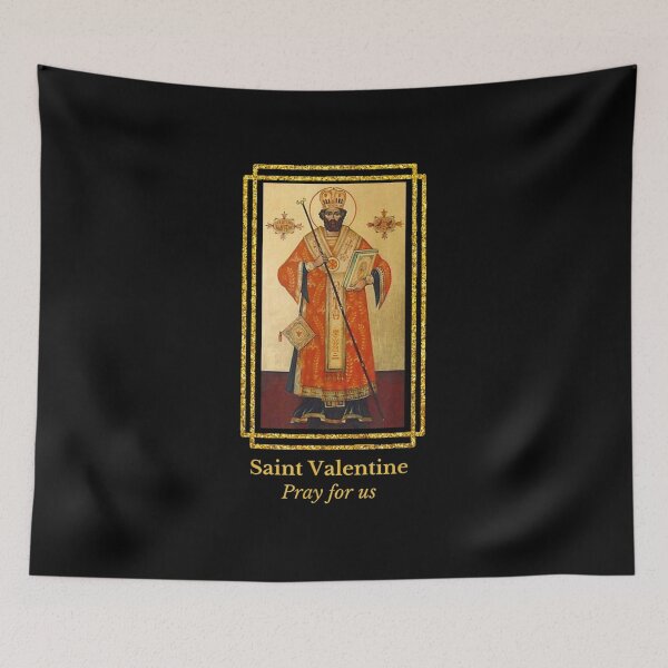 Item preview, Saint Valentine Pray For Us Valentines Day Gift designed and sold by Ivy Pro.