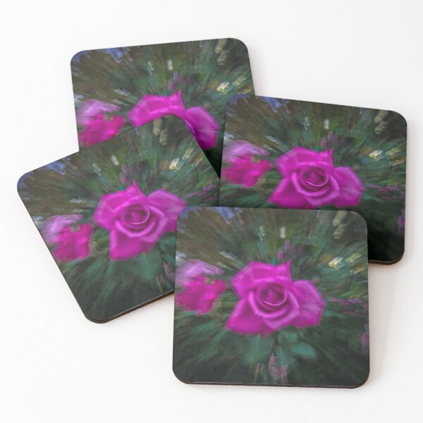 Item preview, Pink Rose Caught in a Zoom Burst Blur designed and sold by Steven Jodoin.