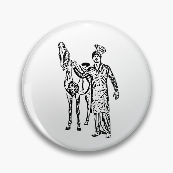 Item preview, Punjabi Man with Horse designed and sold by Desi  Merch.