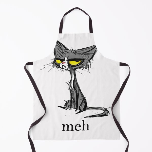 Item preview, Funny Meh Cat Gift for Cat Lovers T Shirt designed and sold by BROOKSBANshop.