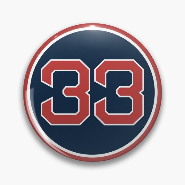 Item preview, Jason Varitek #33 Jersey Number designed and sold by StickBall.