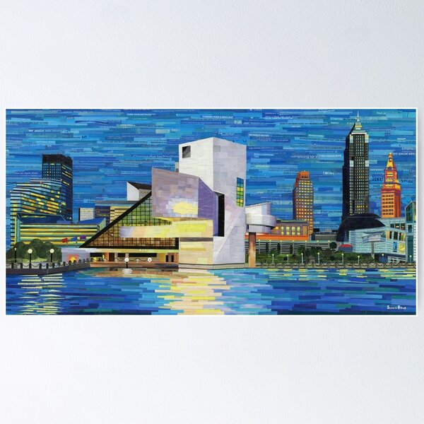 Item preview, Downtown Cleveland Skyline  designed and sold by dahlymama.