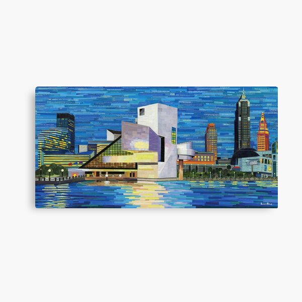 Downtown Cleveland Skyline  Canvas Print