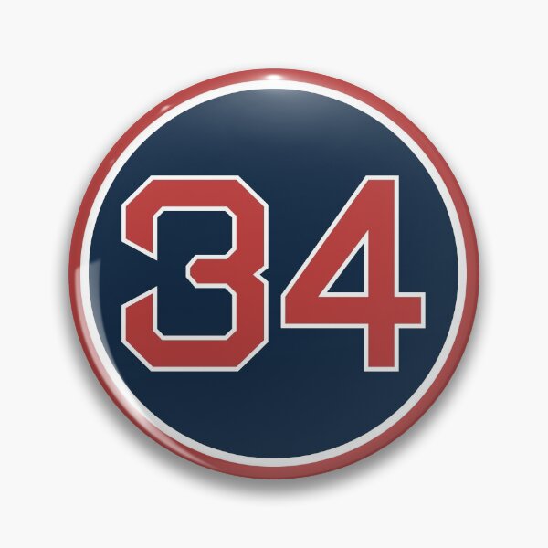 Item preview, David Ortiz #34 Jersey Number designed and sold by StickBall.