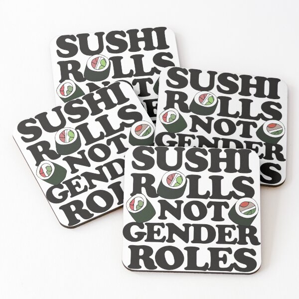 Item preview, Sushi Rolls Not Gender Roles 2 designed and sold by Paludi212.