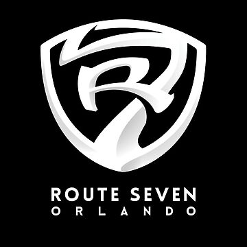 Artwork thumbnail, Route 7 Orlando Primary Logo - White by Route7Orlando