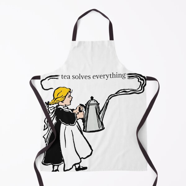 Item preview, Tea Solves Everything [girl] designed and sold by bellatierra.