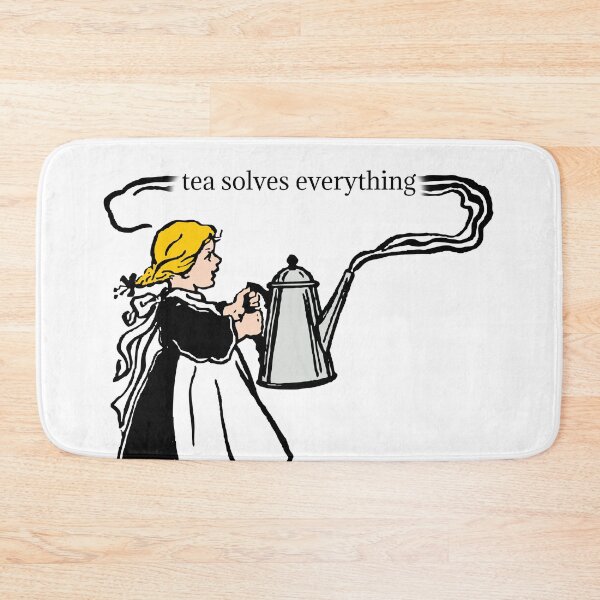 Item preview, Tea Solves Everything [girl] designed and sold by bellatierra.
