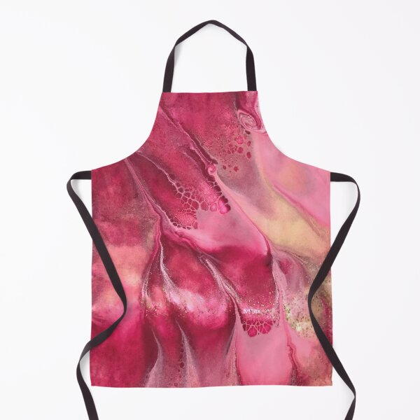 Item preview, Abstract Flamingo Wing in Hot Pinks and Gold 2 designed and sold by InalterataArt.