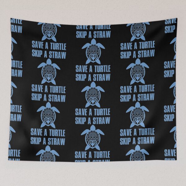 Item preview, Skip a straw save a turtle designed and sold by Paludi212.