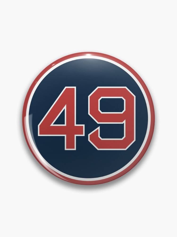 Tim Wakefield #49 Jersey Number Sticker for Sale by StickBall