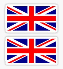UK Flag ×2 Sticker