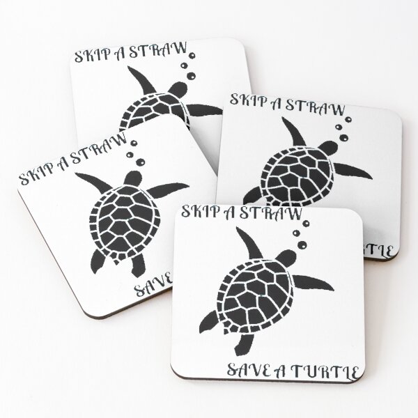 Item preview, Skip a straw save a turtle 4 designed and sold by Paludi212.