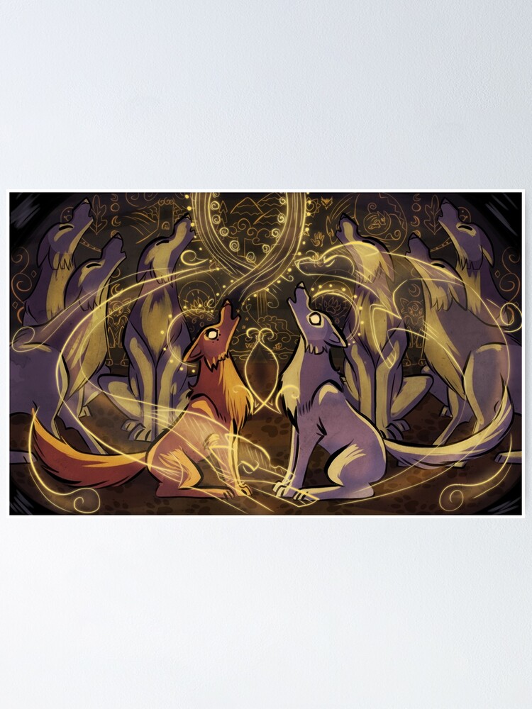 Greatwolves Zacian & Zamazenta Art Board Print for Sale by Grune Dragon