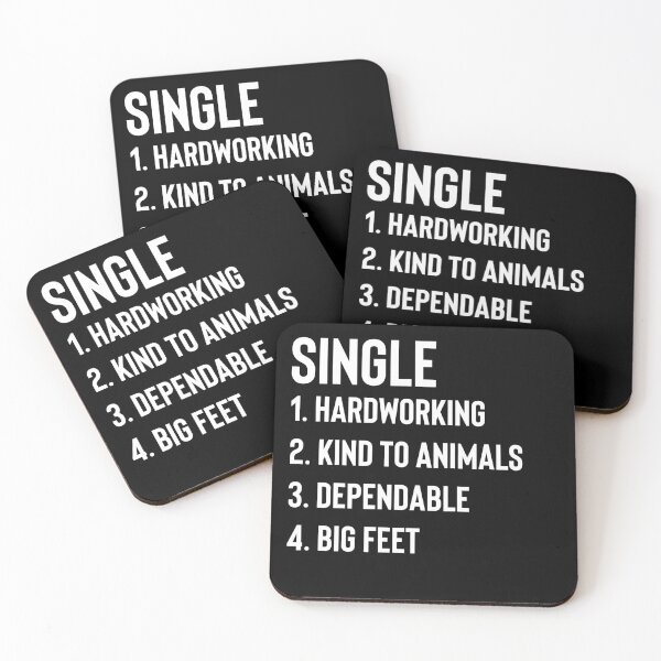 Item preview, Single Men's Advertisement designed and sold by ShowMePrints.