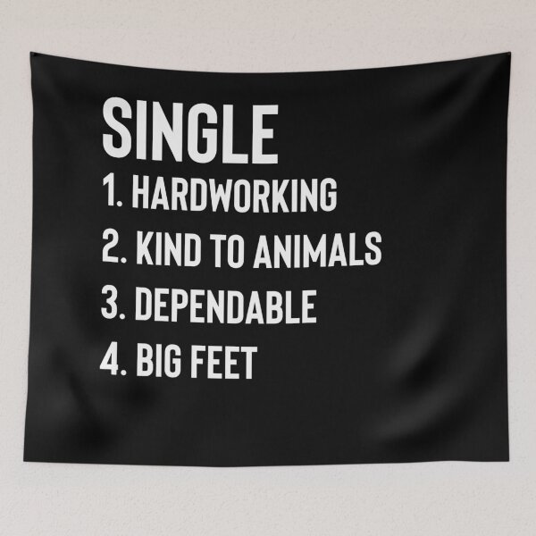 Item preview, Single Men's Advertisement designed and sold by ShowMePrints.