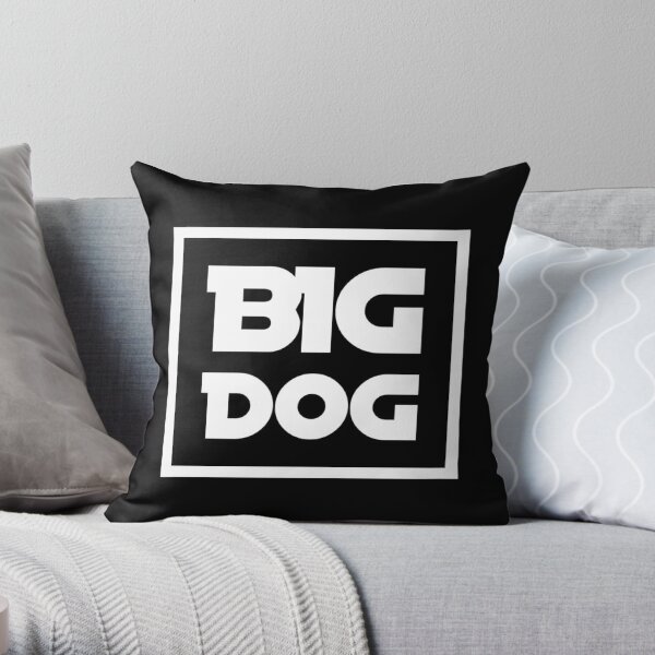 Big Dog Throw Pillow