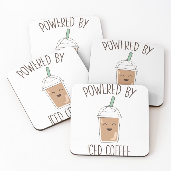 Item preview, Powered by iced coffee designed and sold by Paludi212.
