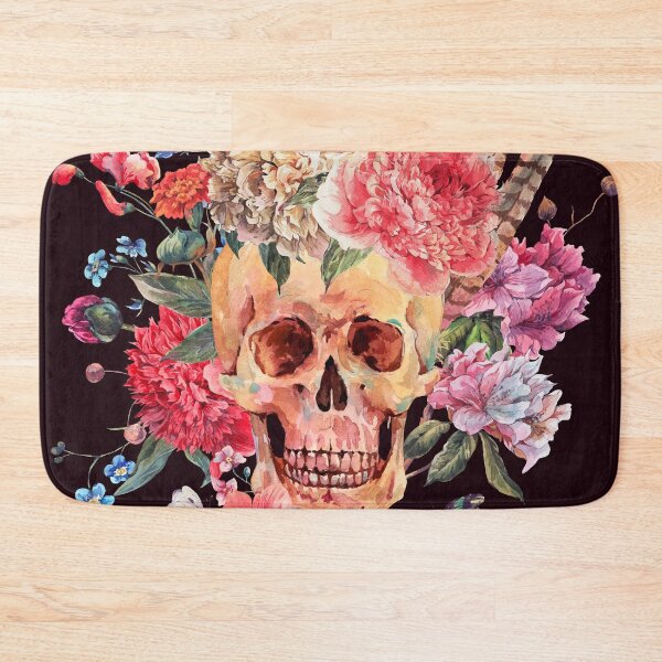 Item preview, Watercolor Sugar Skull and Flower designed and sold by Christel-Nicol.