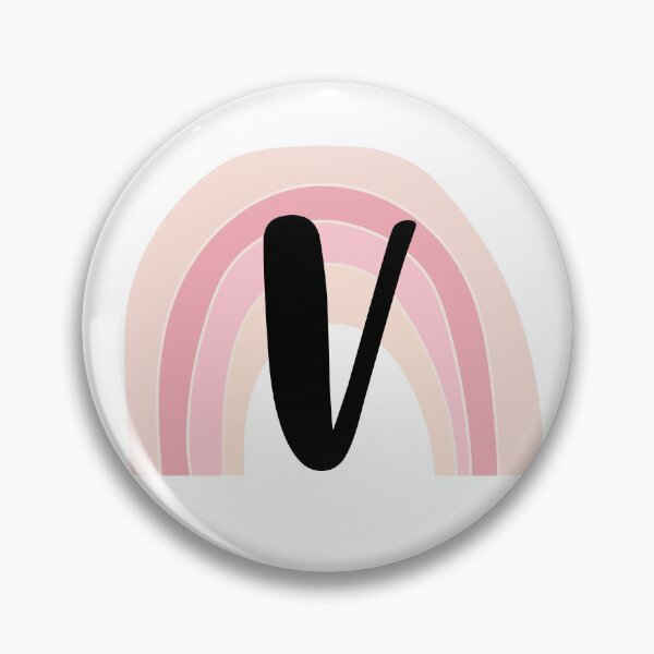 Item preview, Rainbow Letter V designed and sold by vicnat.