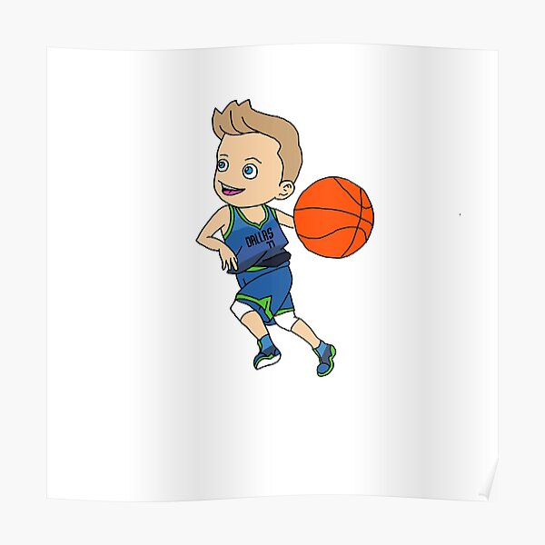 Luka Dončić Art Funny Poster for Sale by Basketball For Life