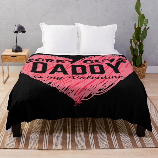 Item preview, Sorry Guys Daddy Is My Valentine Funny Valentines Day Quote designed and sold by Xrizen  Designs.