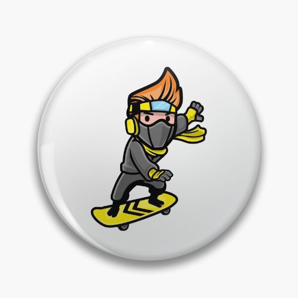 Item preview, Ninja On Skateboard designed and sold by Wachi-A.