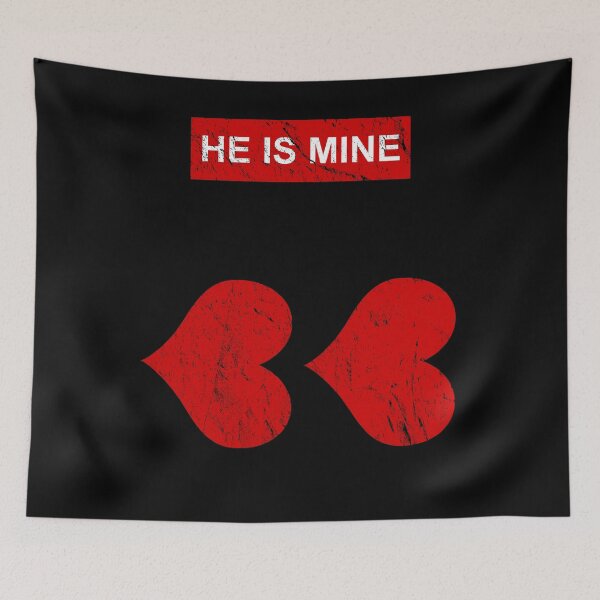 Item preview, He Is Mine with Heart Arrows designed and sold by TKsTees.