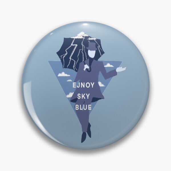 Item preview, Enjoy Sky Blue  designed and sold by Varis Z..