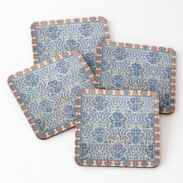 Item preview, Blue Persian Tiles designed and sold by ArtEntwined.