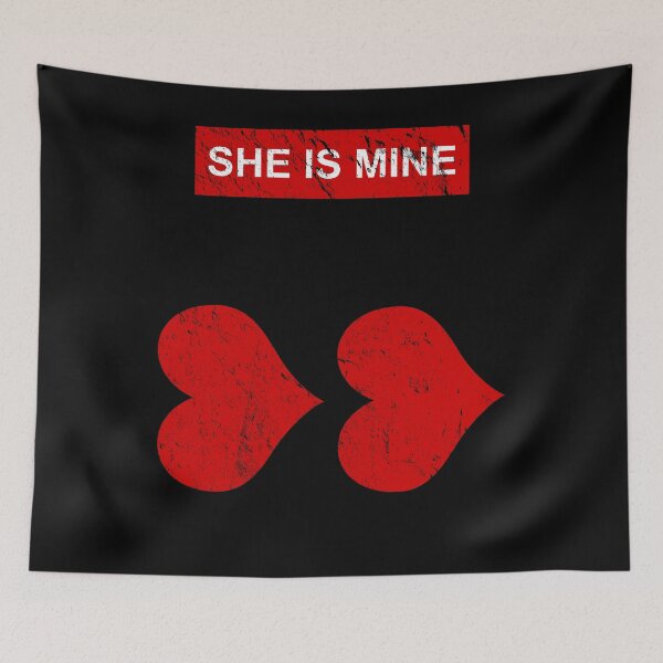 Item preview, She Is Mine with Heart Arrows designed and sold by TKsTees.