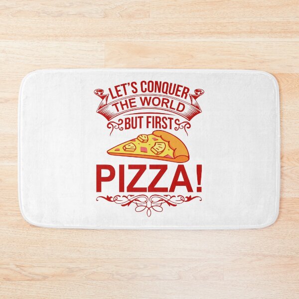 Item preview, Let’s Conquer The World But First Pizza T-Shirts designed and sold by TshirtStoreBD24.