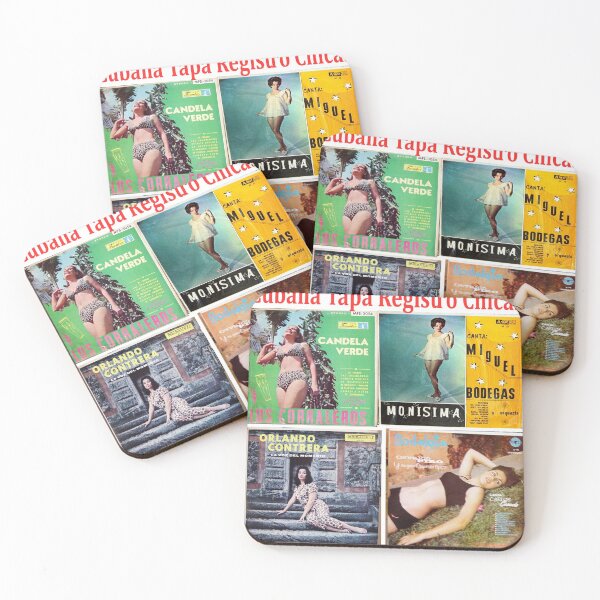 Item preview, Cuban Record Cover Girls, CUBANA TAPA REGISTRO CHICAS designed and sold by Vintaged.