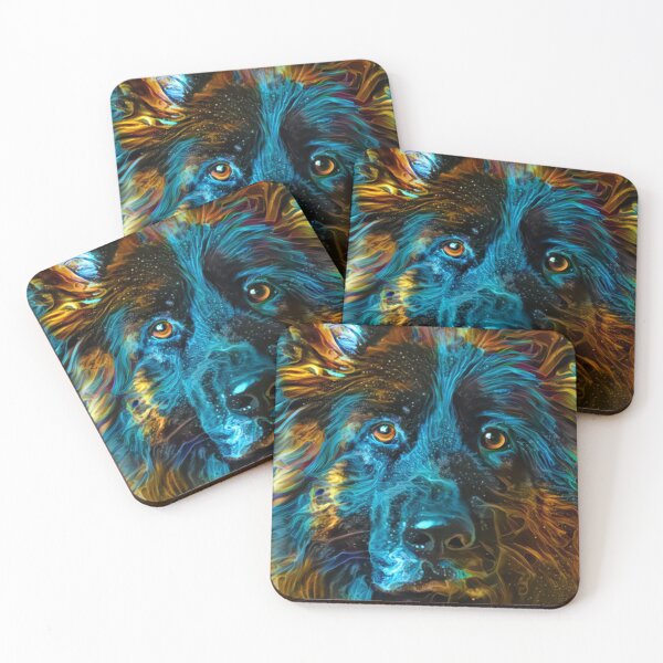 Item preview, Colorful Galaxy Dog designed and sold by zbeeK.