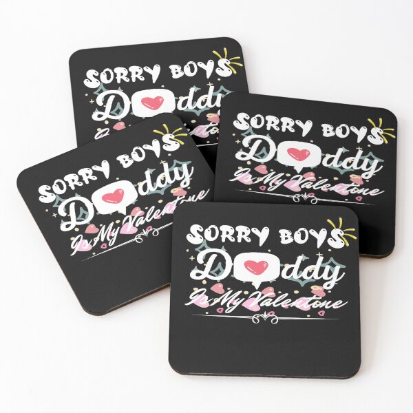 Item preview, Copy of Sorry Guys Daddy Is My Valentine Funny Valentines Day Quote designed and sold by Xrizen  Designs.