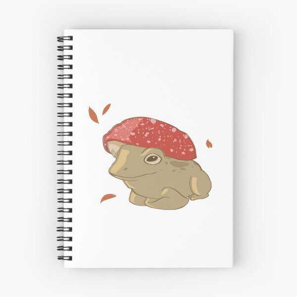 Item preview, Happy Mushroom Frog (Red) designed and sold by SandyCrocodilly.