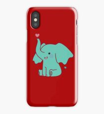 Heart Elephant iPhone Case/Skin