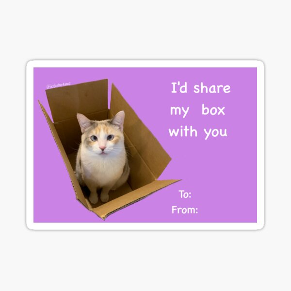 Free Printable Cat Valentine's Day Cards - Overstuffed Life