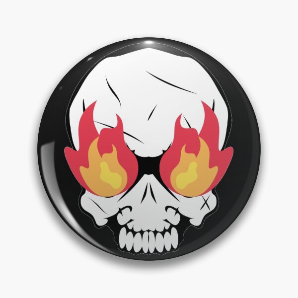 Item preview, Flaming Skull designed and sold by benjaminzack.