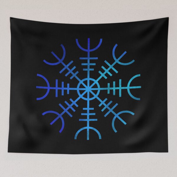 Item preview, Helm of awe blue designed and sold by geoceltic.