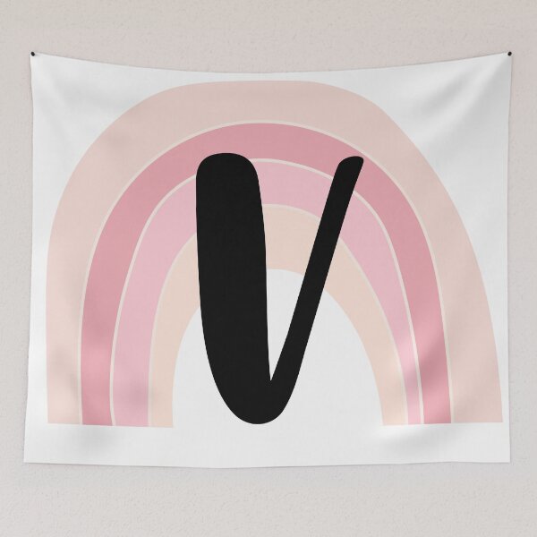 Item preview, Rainbow Letter V designed and sold by vicnat.