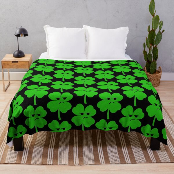 Item preview,  Grumpy Four Leaf Clover designed and sold by Midnight Sky Sundry.