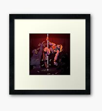 BY THE POWER OF GRAYSKULL Framed Print