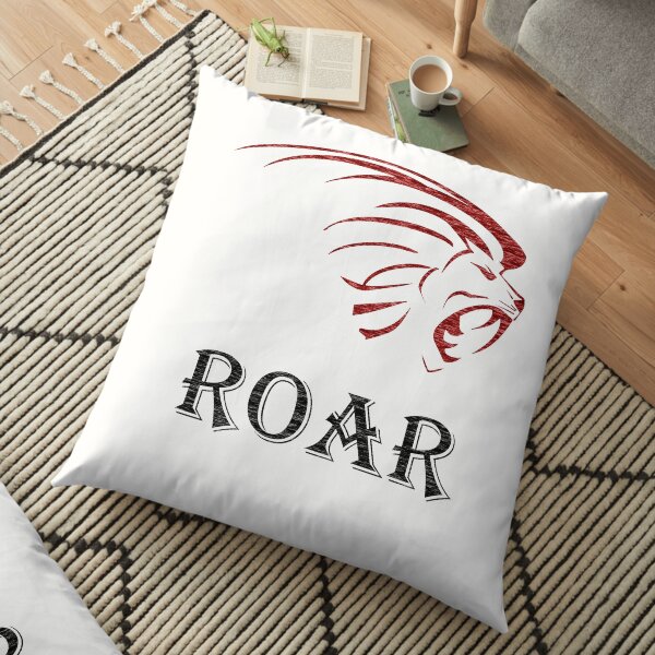 Lion Roar Floor Pillow