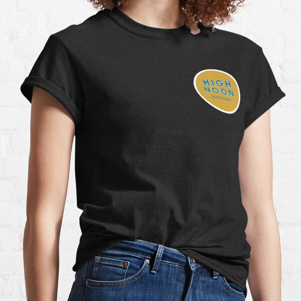 High Noon Sun Sips Circle Classic T-Shirt