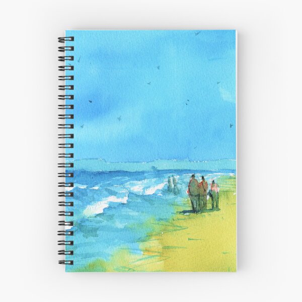 Item preview, Beach Landscape in Watercolor designed and sold by darrenyeoart.
