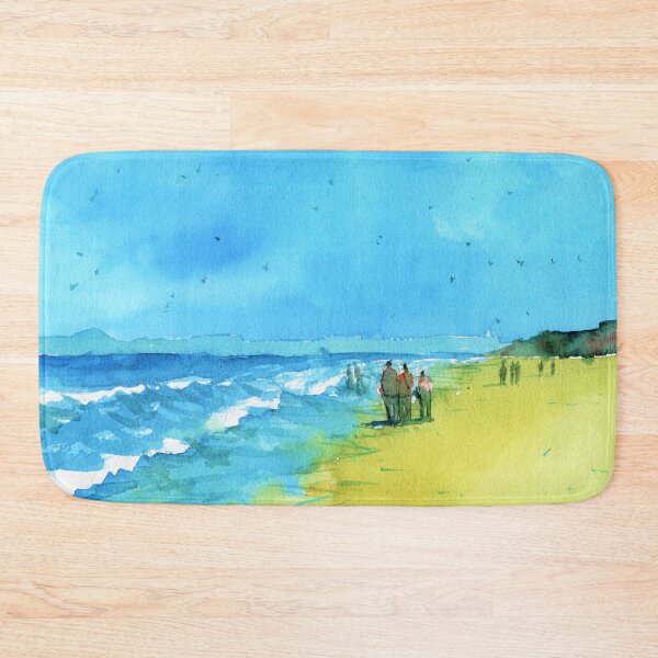Item preview, Beach Landscape in Watercolor designed and sold by darrenyeoart.